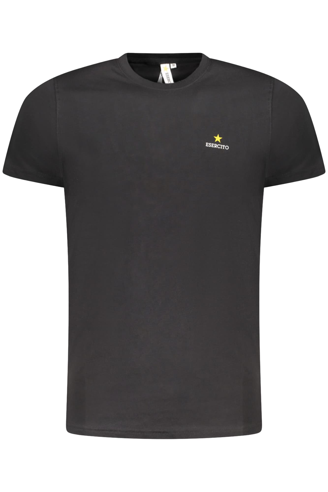ARMY 1659 ЧЕРНА МЪЖКА ТЕНИСКА С КЪС РЪКАВ - ESERCITO 1659