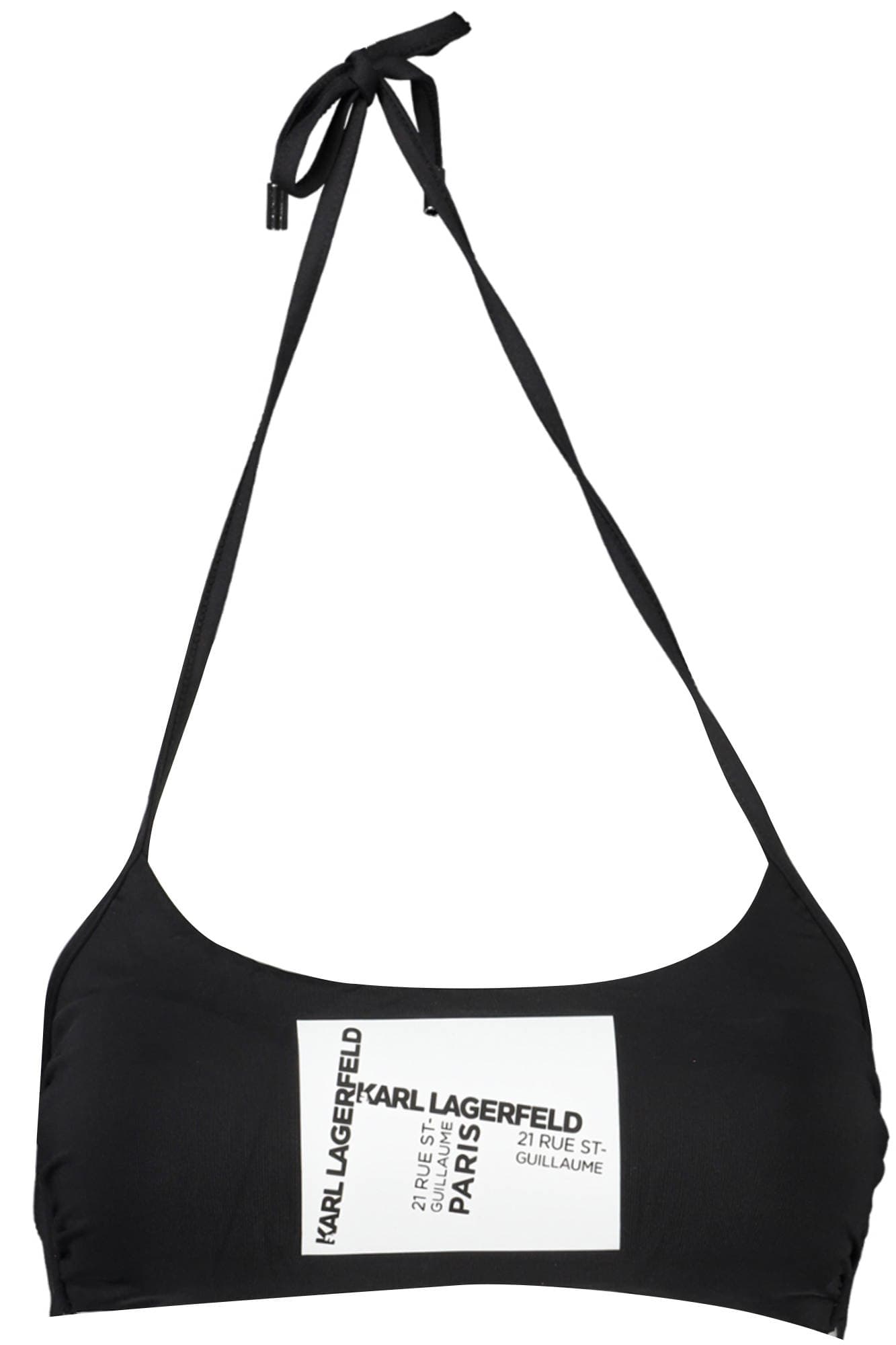 KARL LAGERFELD ПЛАЖЕН БАЛОН ЗА ДАМСКИ КОСТЮМ, ЧЕРЕН - KARL LAGERFELD BEACHWEAR