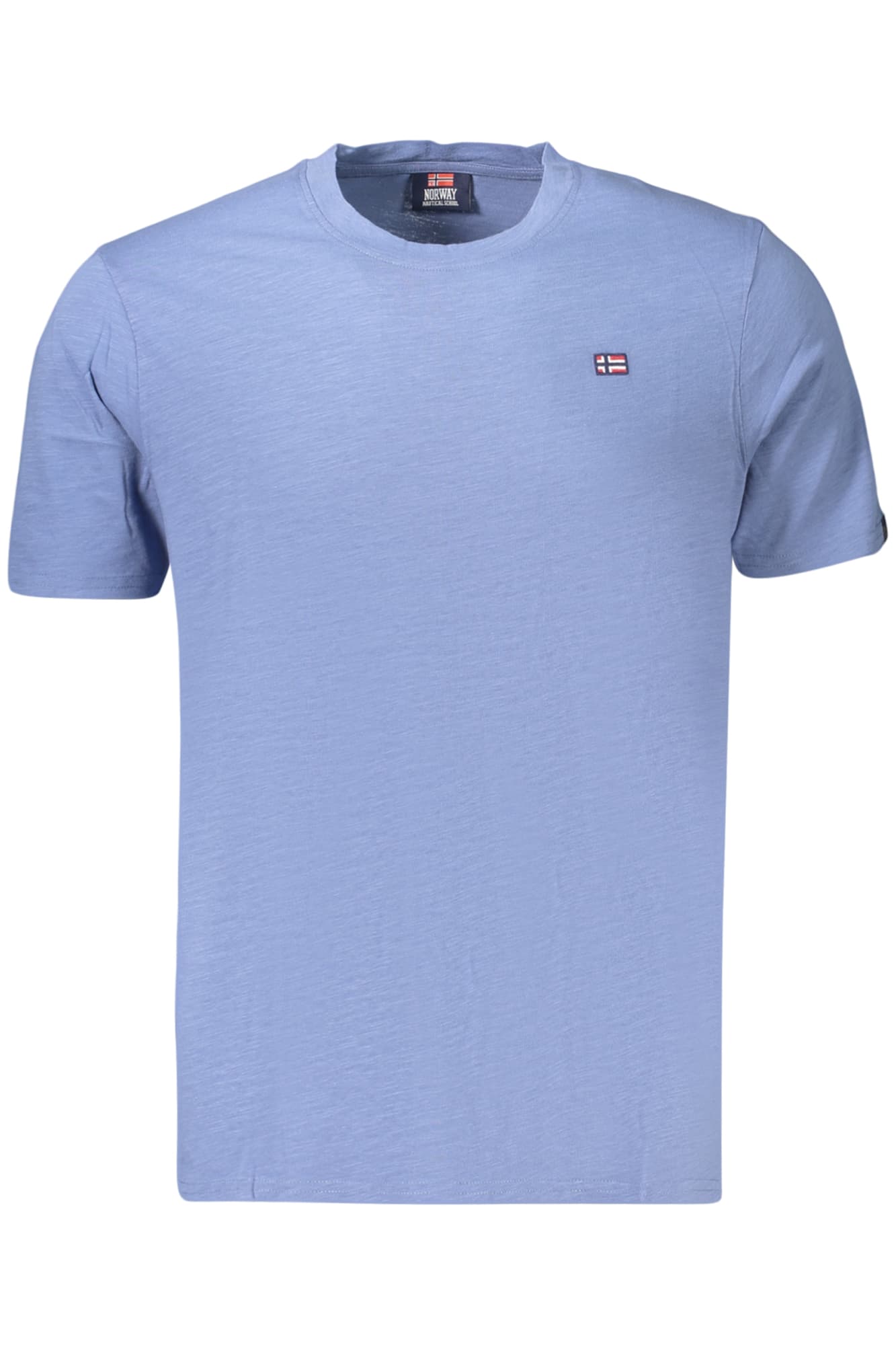 НОРВЕГИЯ 1963 МЪЖКА ТЕНИСКА С КЪС РЪКАВ, СИНЯ - NORWAY 1963