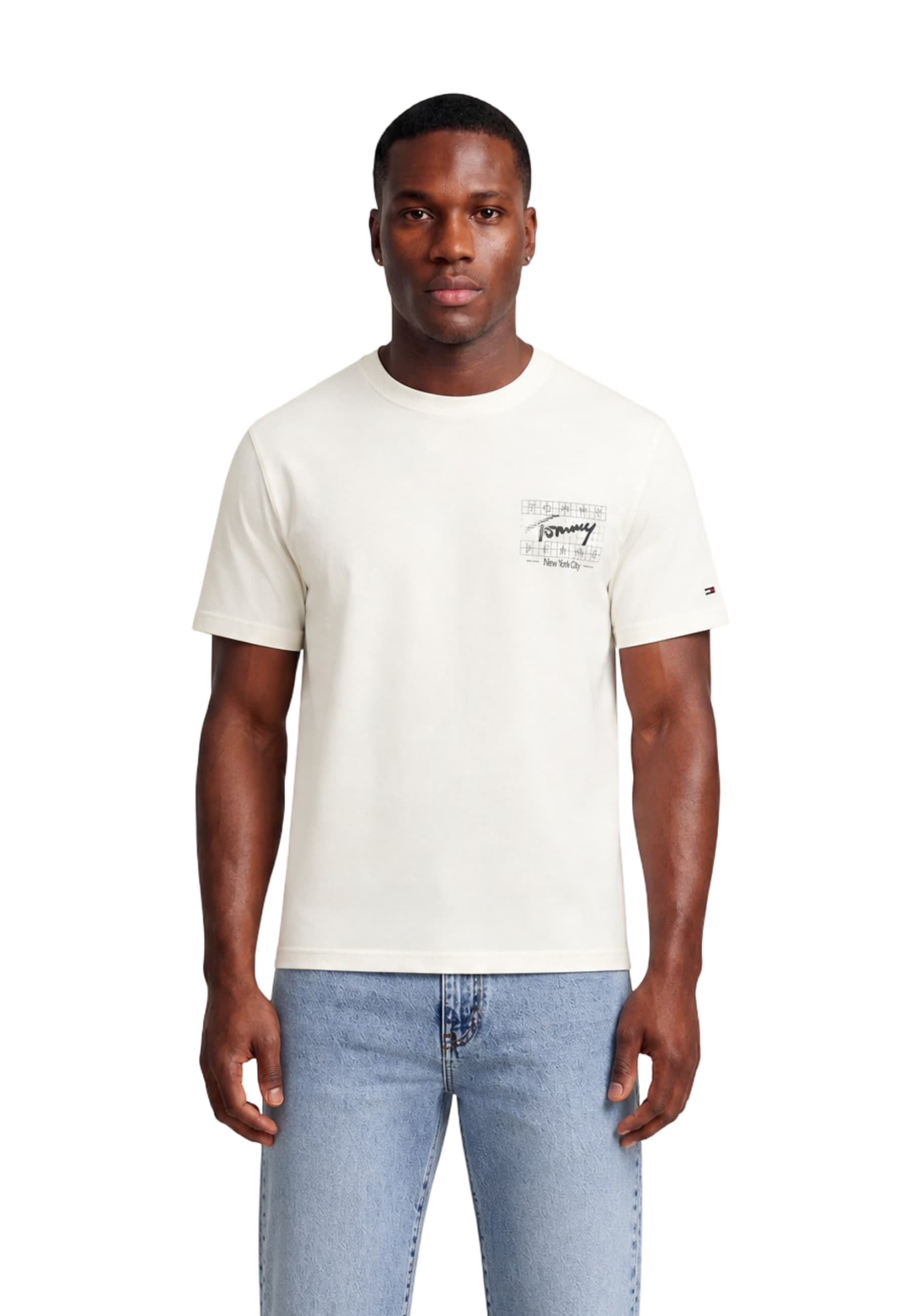 Tommy Hilfiger Jeans T-Shirt Uomo - Tommy Hilfiger Jeans