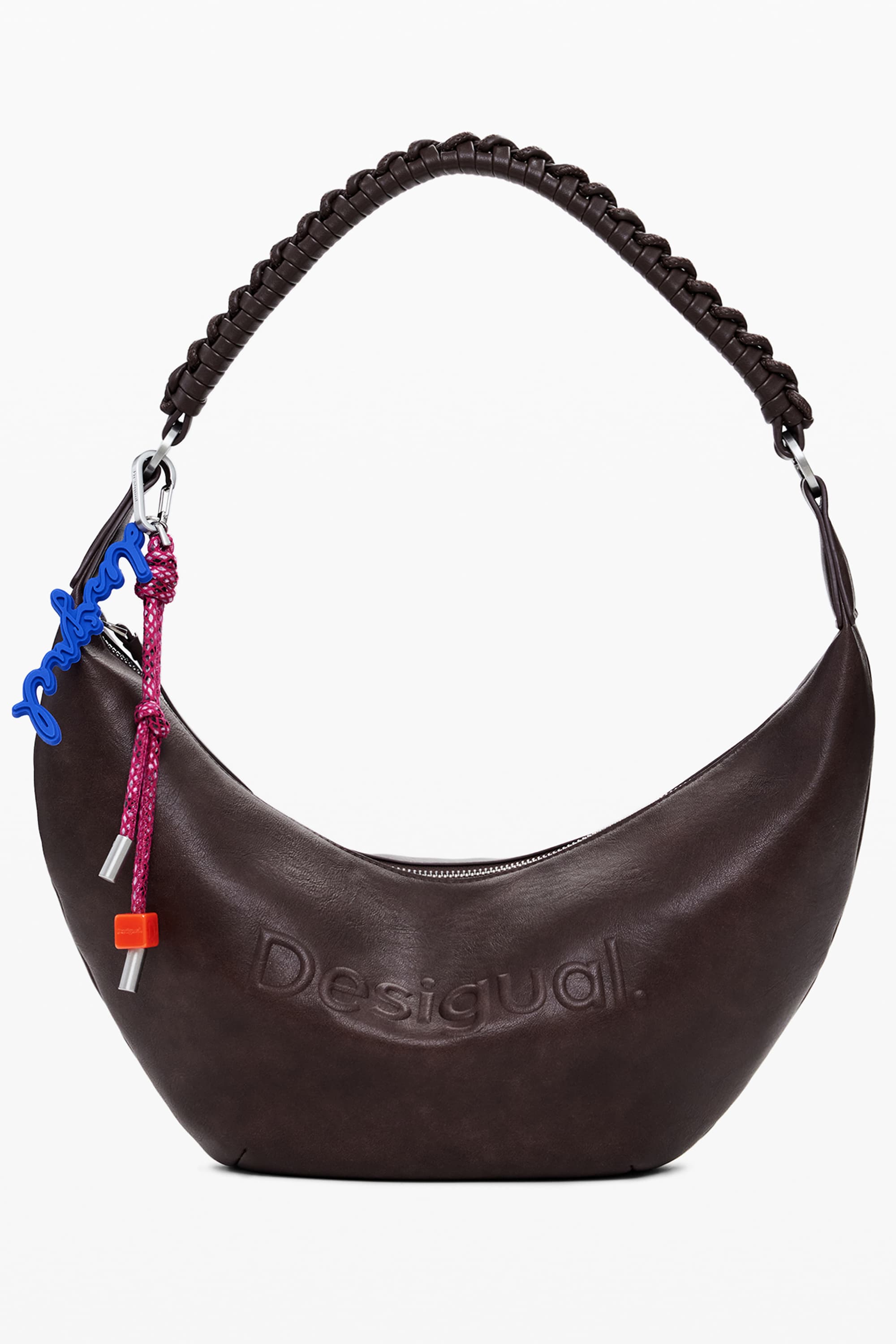 DESIGUAL ДАМСКА КАФЯВА ЧАНТА - DESIGUAL