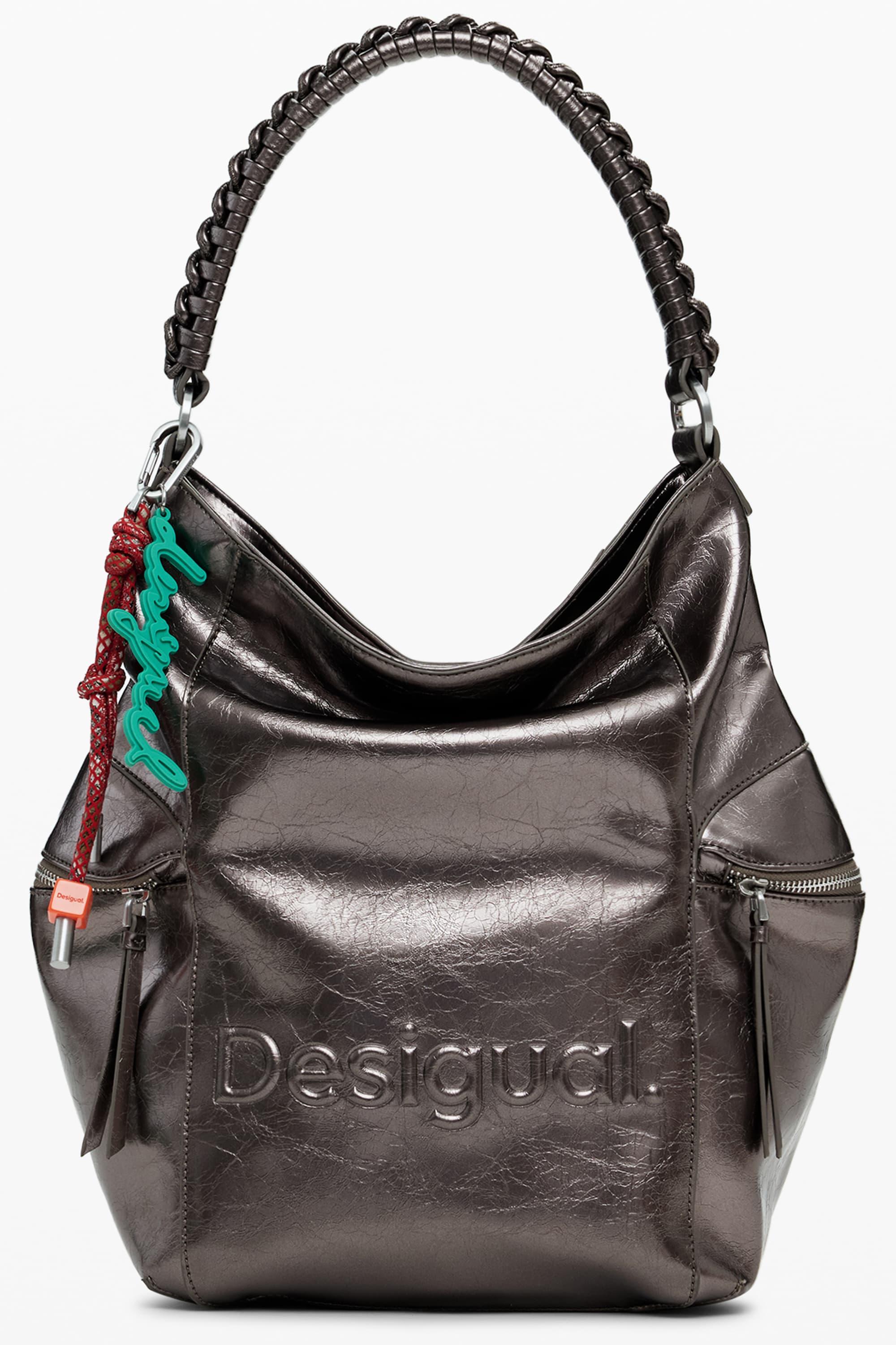 ДАМСКА РАНИЦА DESIGUAL В БРОНЗОВ ЦВЕТ - DESIGUAL