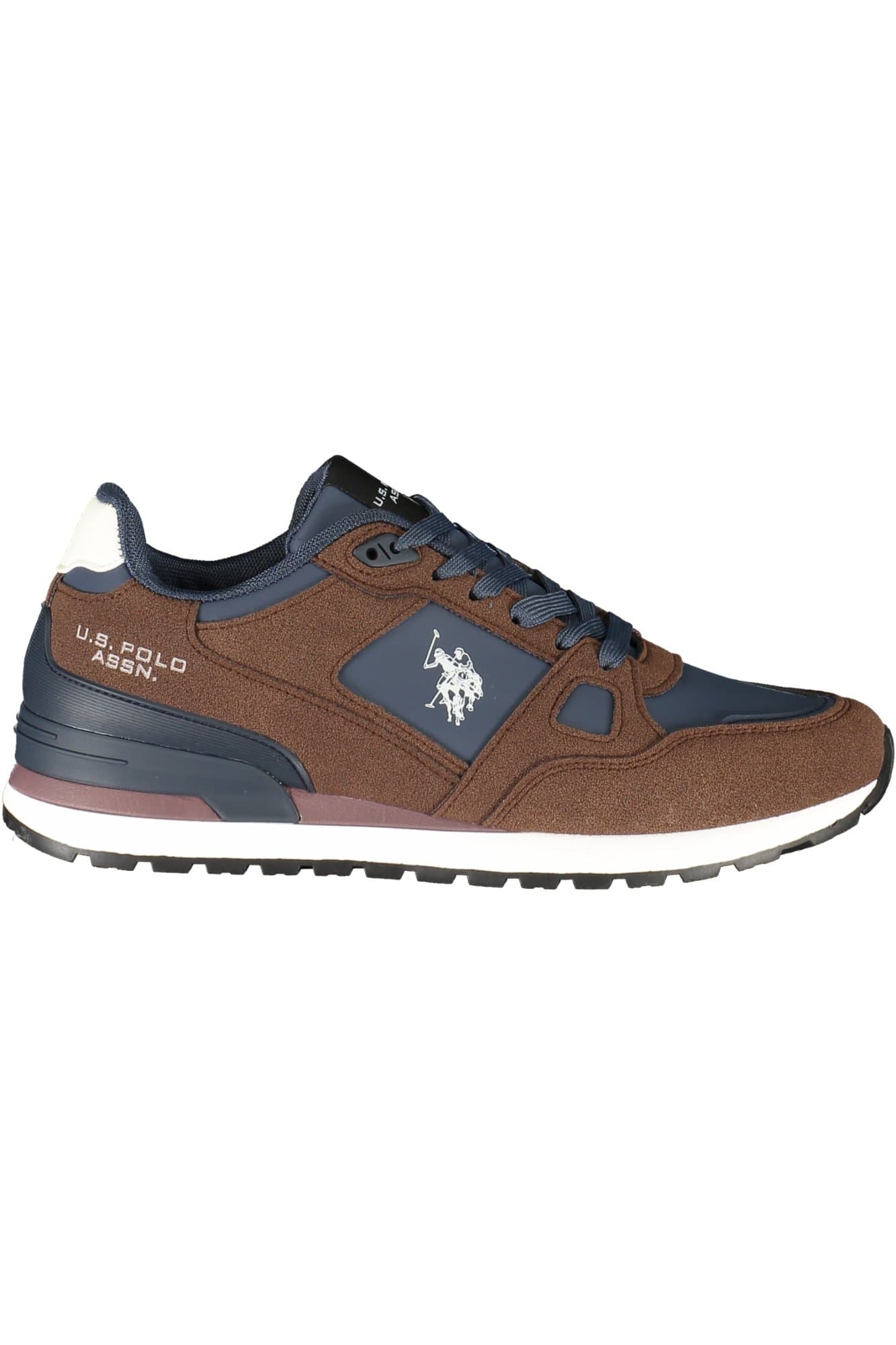 МЪЖКИ СПОРТНИ ОБУВКИ US POLO ASSN., КАФЯВИ - U.S. POLO ASSN.