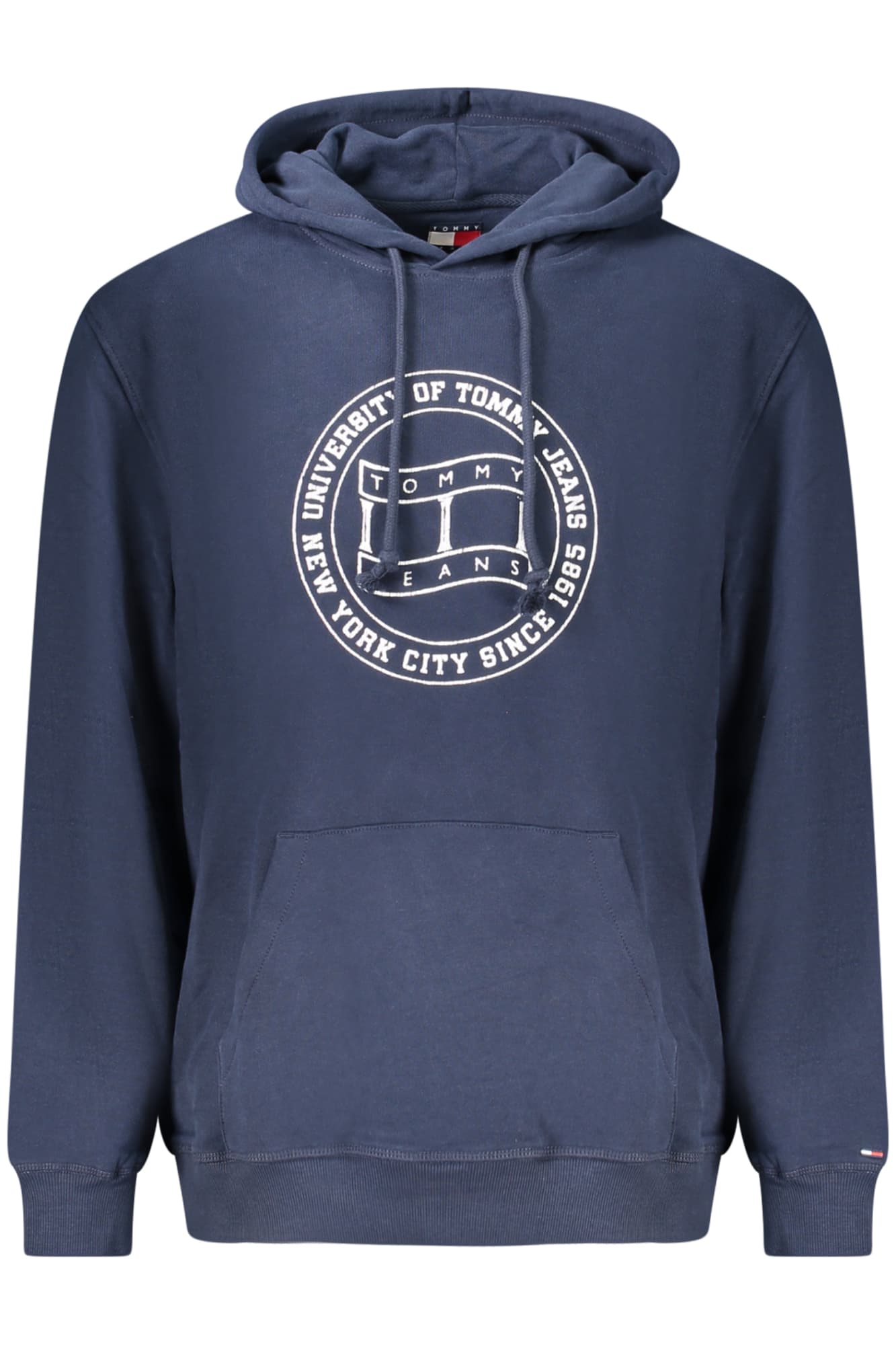 Мъжки суитшърт с цип TOMMY HILFIGER в син цвят - TOMMY HILFIGER
