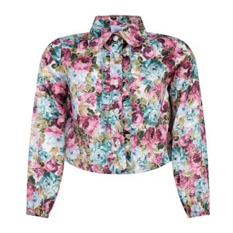 Блуза с дълъг ръкав момиче