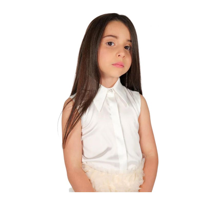 Блуза с дълъг ръкав момиче