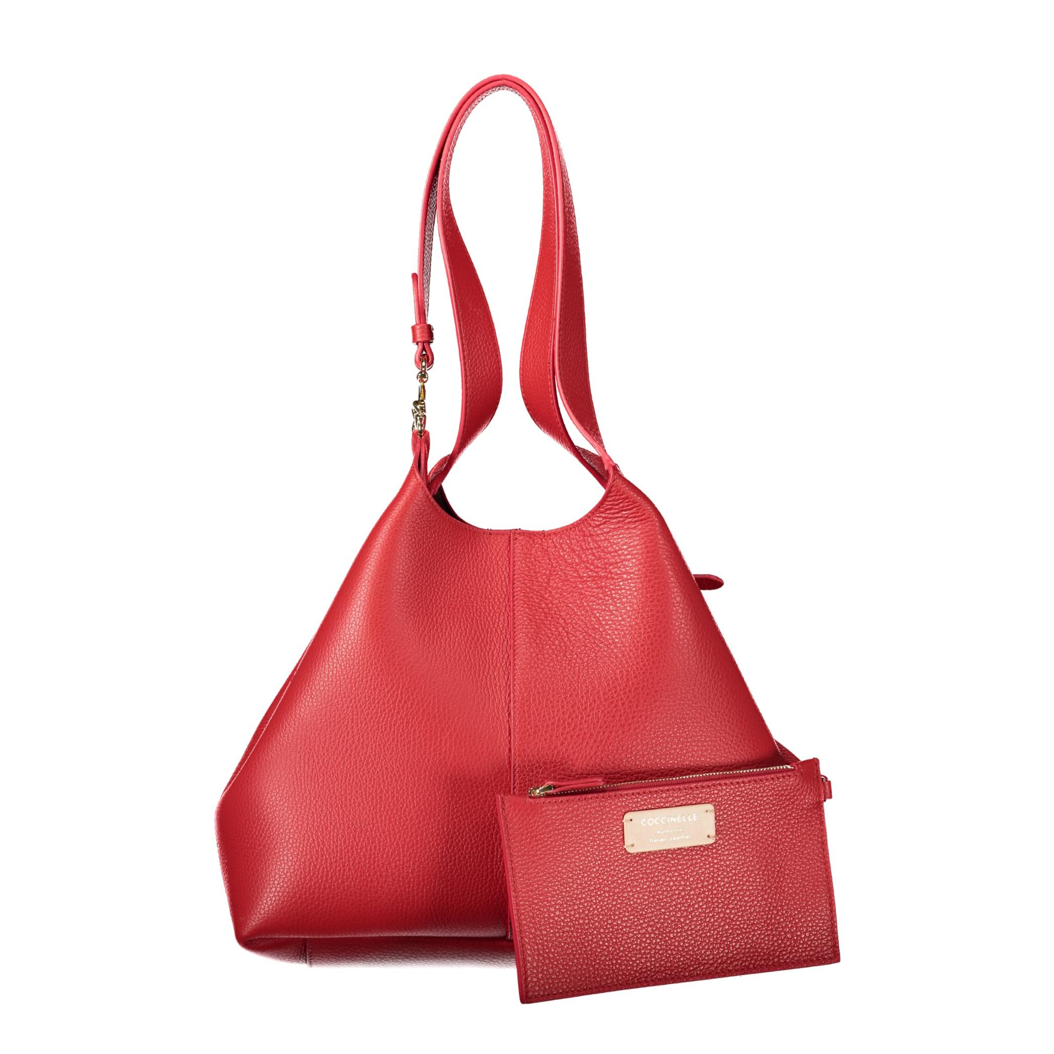 Снимка на Чанта в червен цвят COCCINELLE