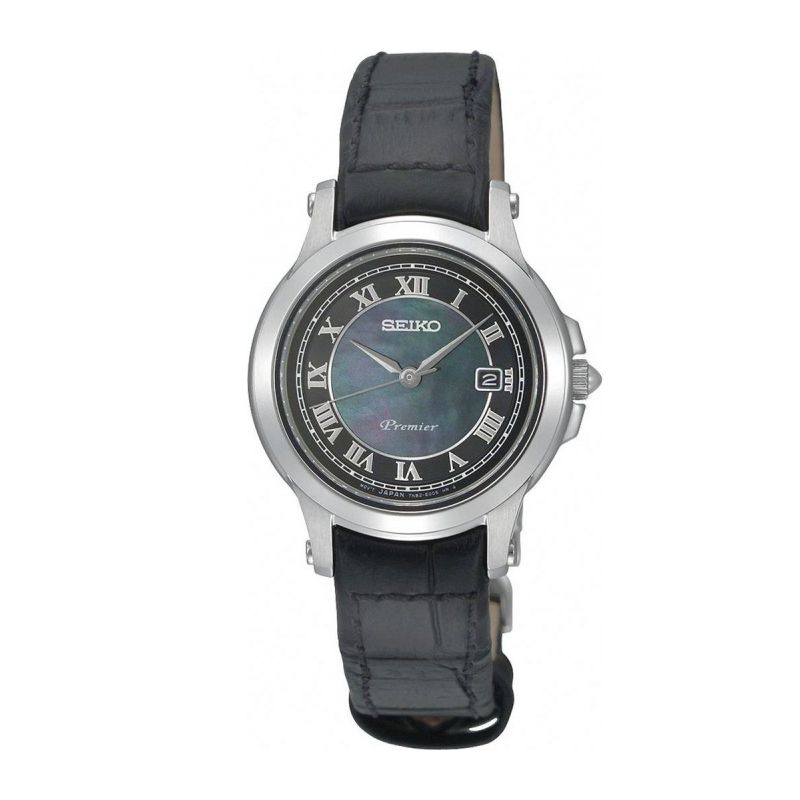 SEIKO Часовник цвят жълт - OneMoreTrend
