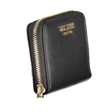 Снимка  на Черен дамски портфейл  jeans GUESS 