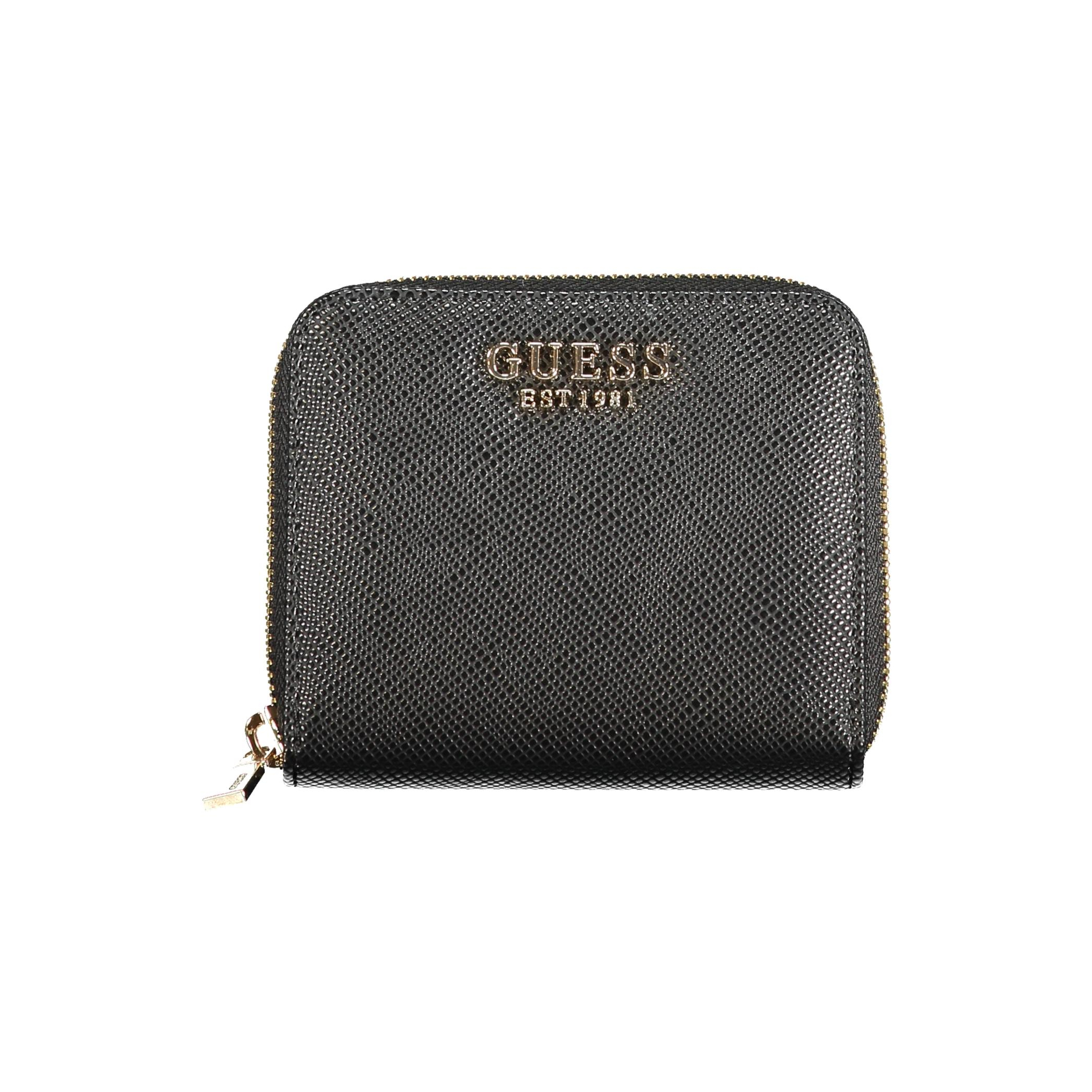 Снимка на Черен дамски портфейл  jeans GUESS