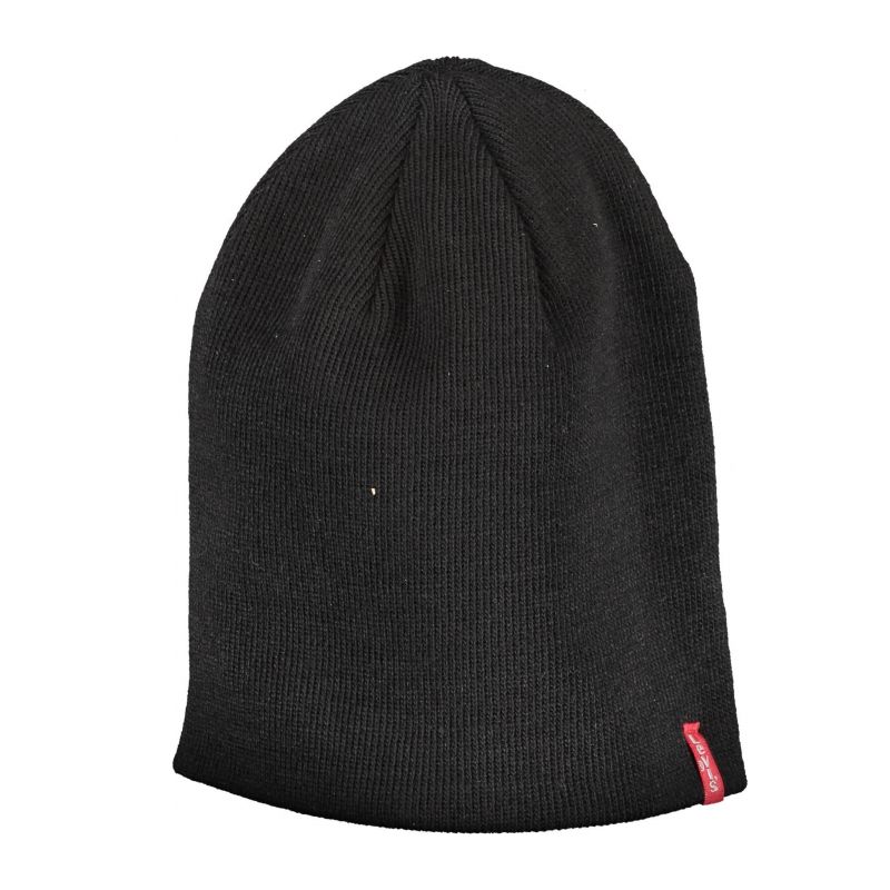 Черна мъжка шапка levi's