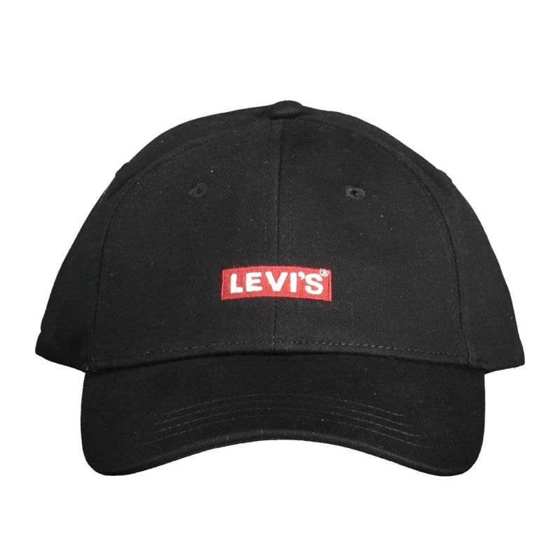 Черна мъжка шапка levi's