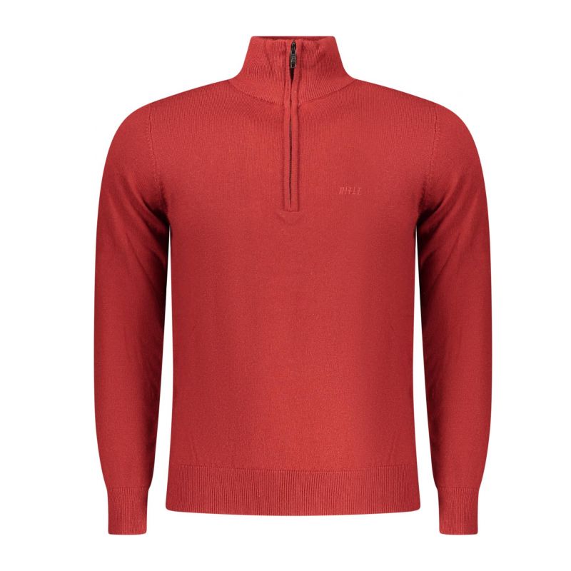 Червена мъжка риза с пушка