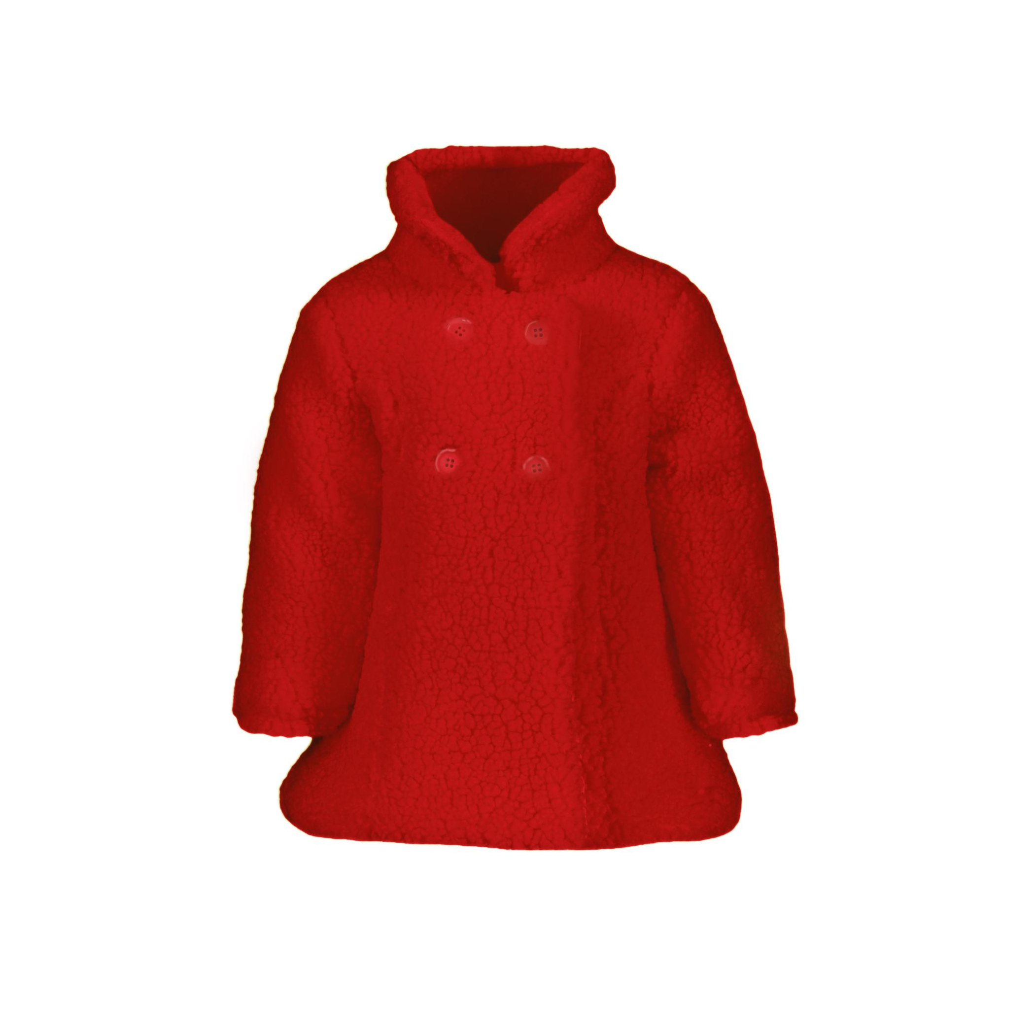 Снимка на Червено палто за момиче GUESS