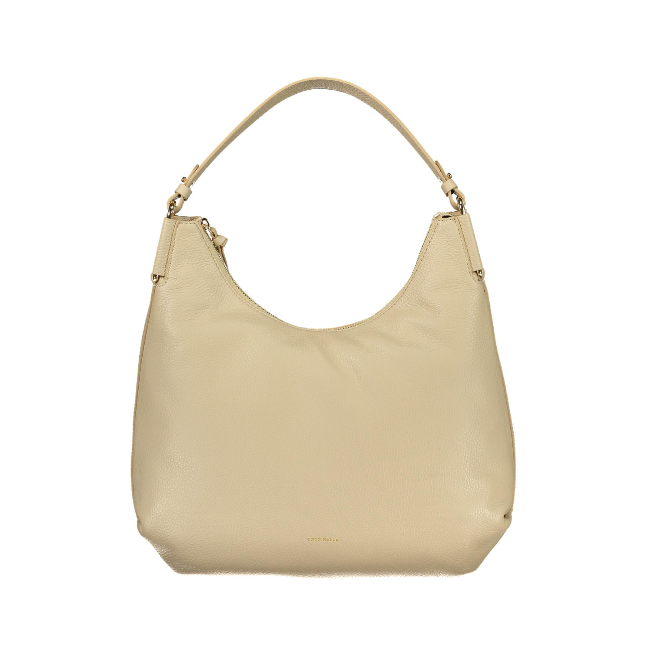 Снимка на Дамска бежова чанта  COCCINELLE