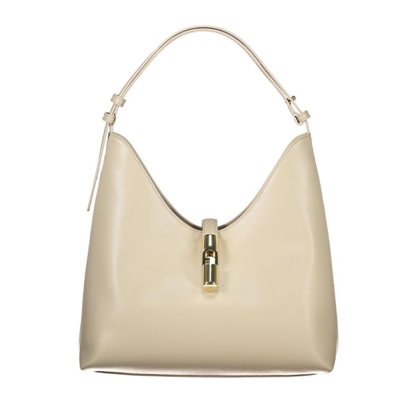 Дамска бежова чанта