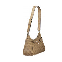 Снимка  на Дамска бежова чанта  jeans GUESS 