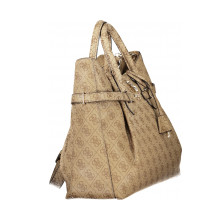 Снимка на Дамска бежова чанта jeans GUESS