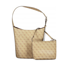 Снимка на Дамска бежова чанта jeans GUESS