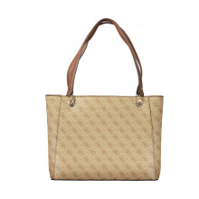 Снимка  на Дамска бежова чанта  jeans GUESS 