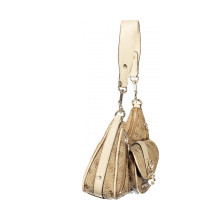 Снимка  на Дамска бежова чанта  jeans GUESS 