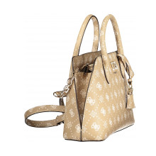 Снимка  на Дамска бежова чанта  jeans GUESS 