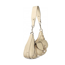 Снимка  на Дамска бежова чанта  jeans GUESS 