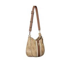 Снимка  на Дамска бежова чанта  jeans GUESS 