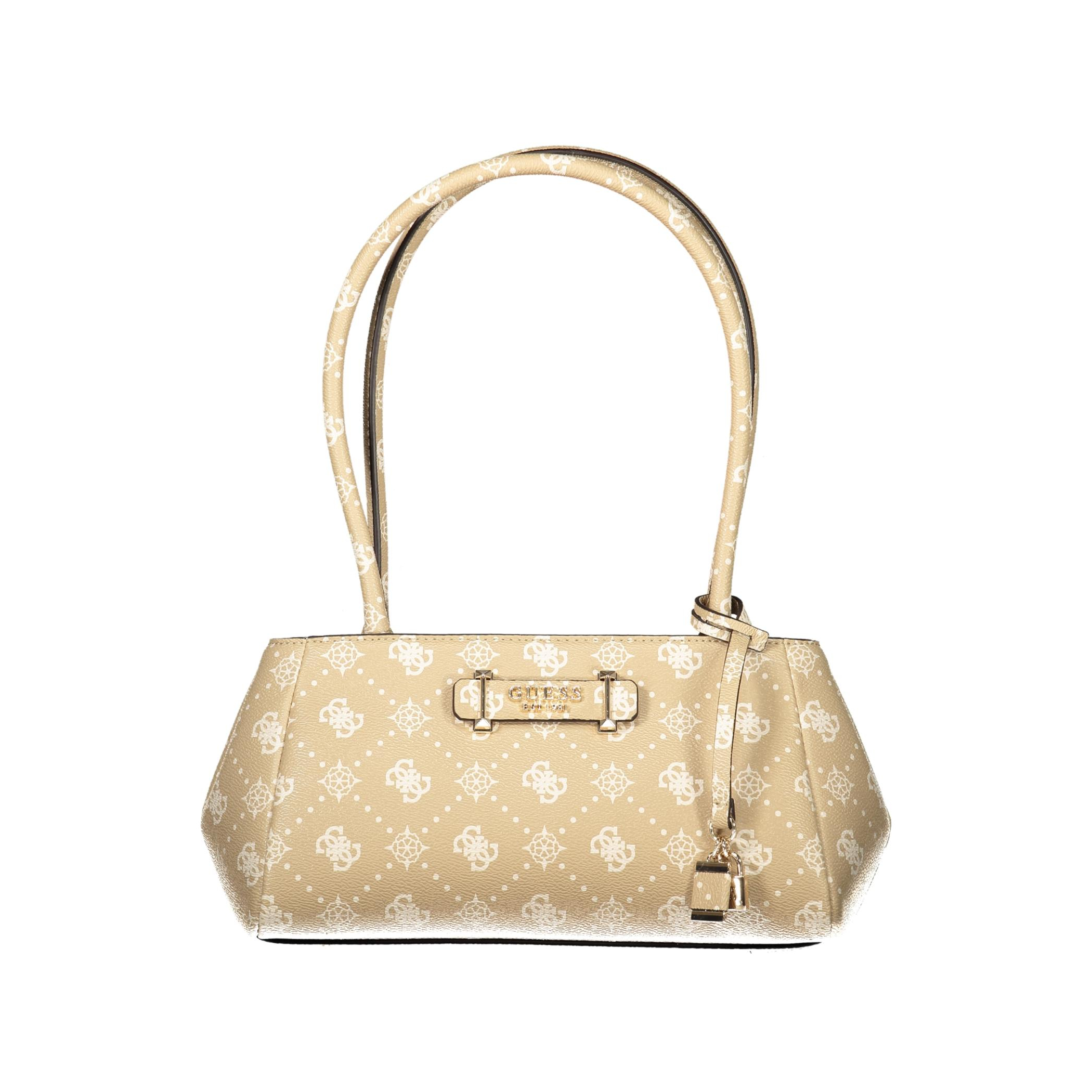 Снимка на Дамска бежова чанта  jeans GUESS