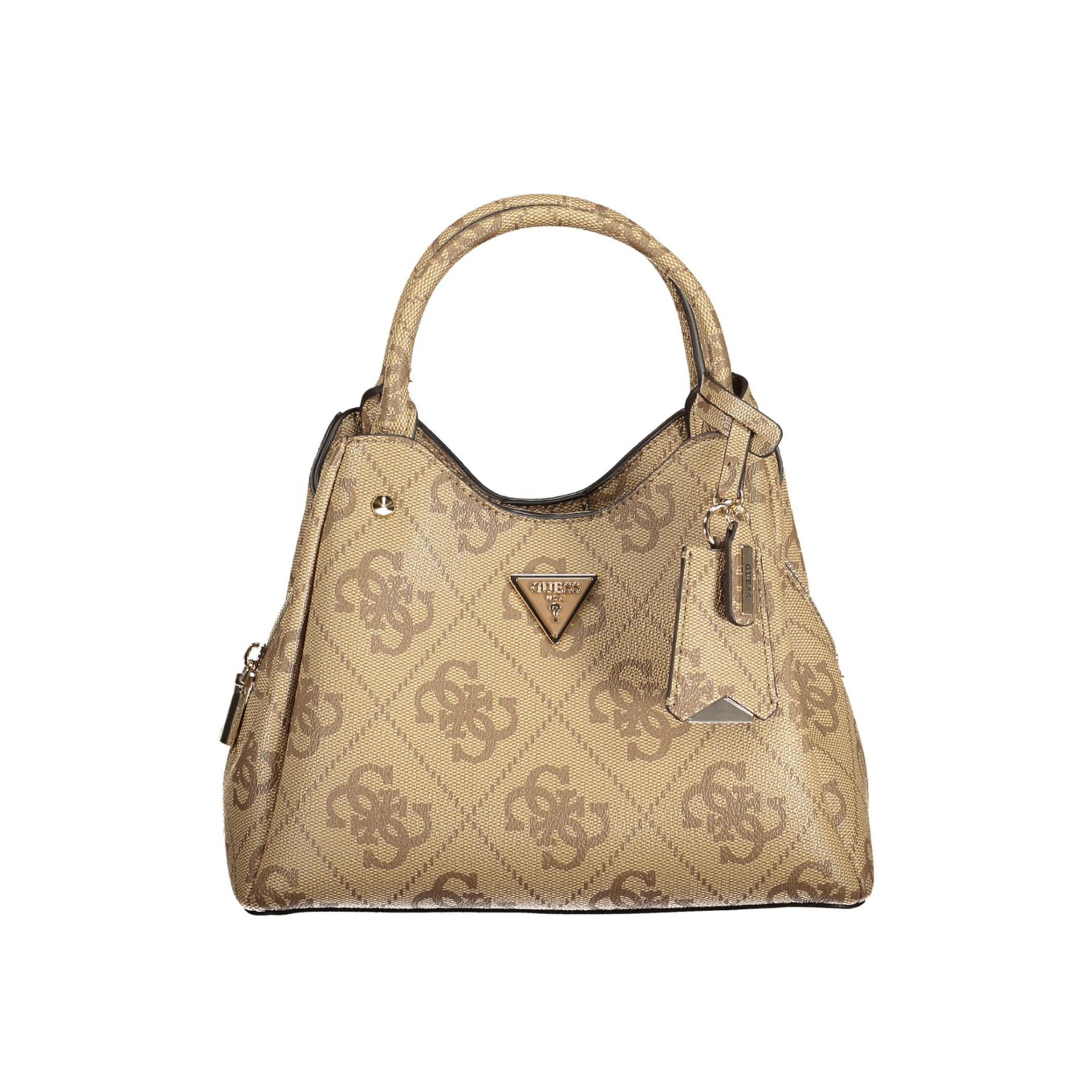 Снимка на Дамска бежова чанта  jeans GUESS