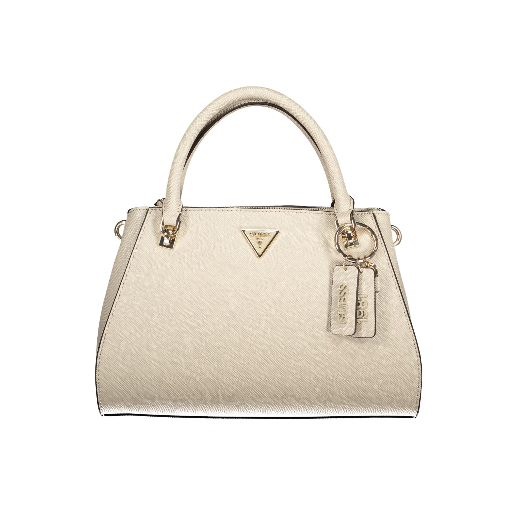 Снимка на Дамска бежова чанта  jeans GUESS