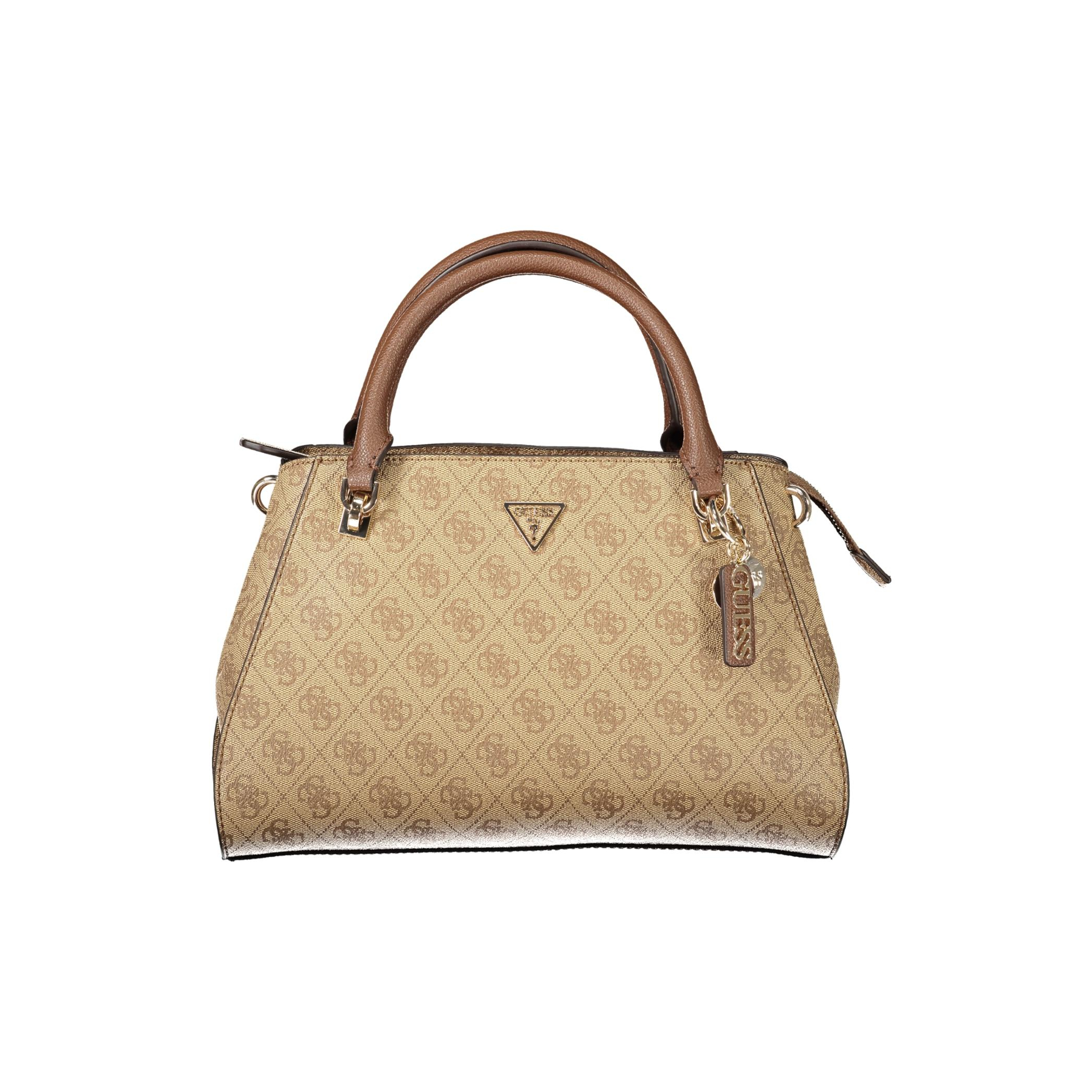 Снимка на Дамска бежова чанта  jeans GUESS