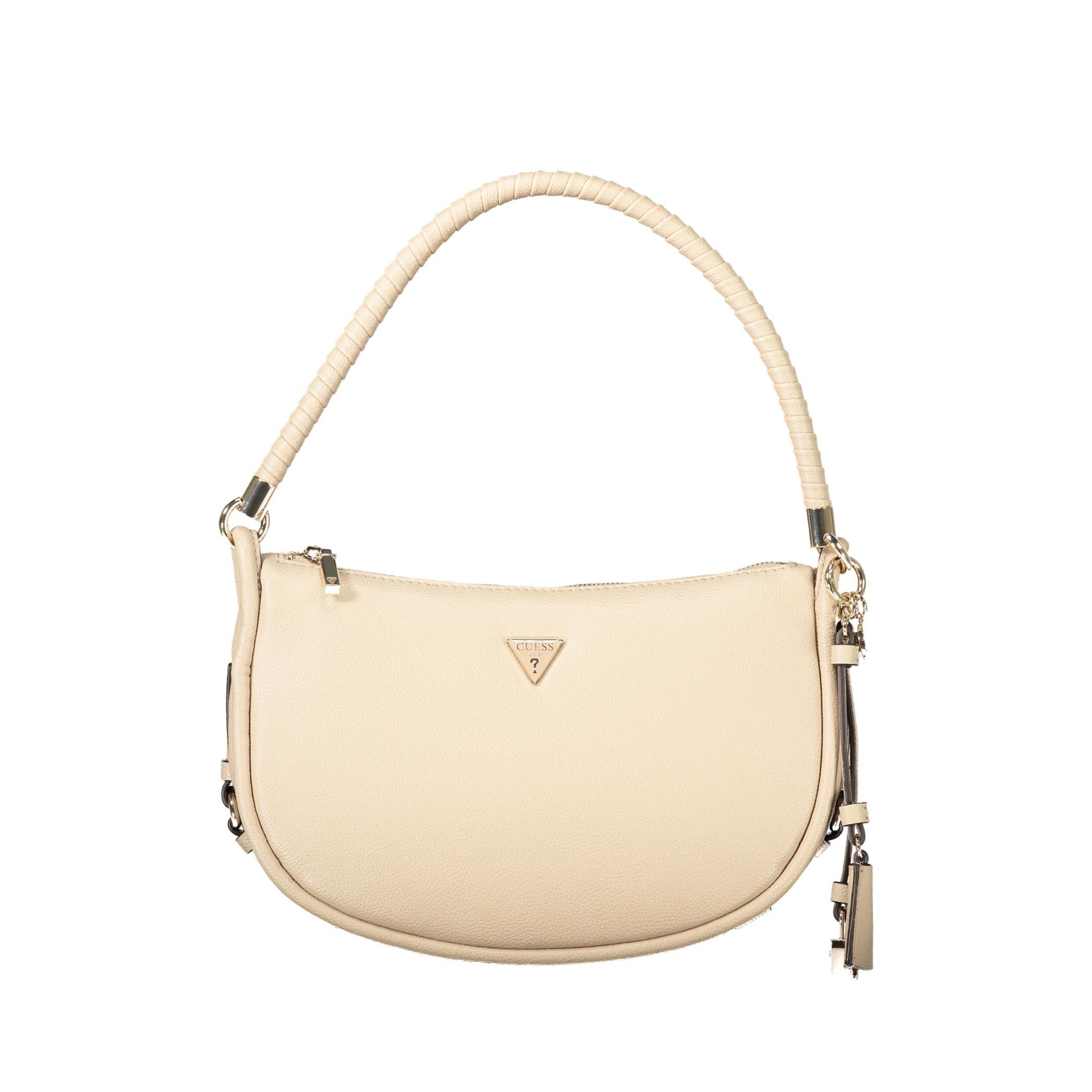 Снимка на Дамска бежова чанта  jeans GUESS