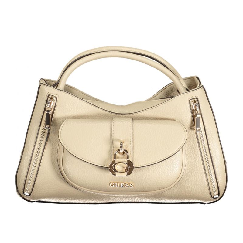 Дамска бежова чанта jeans