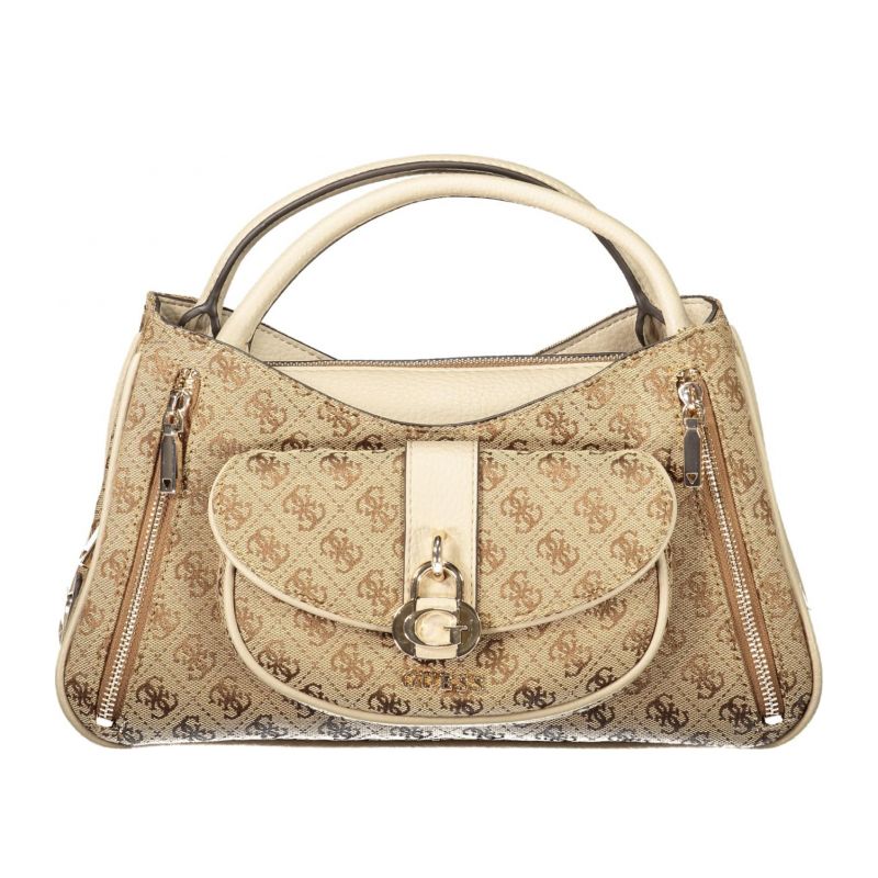 Дамска бежова чанта jeans