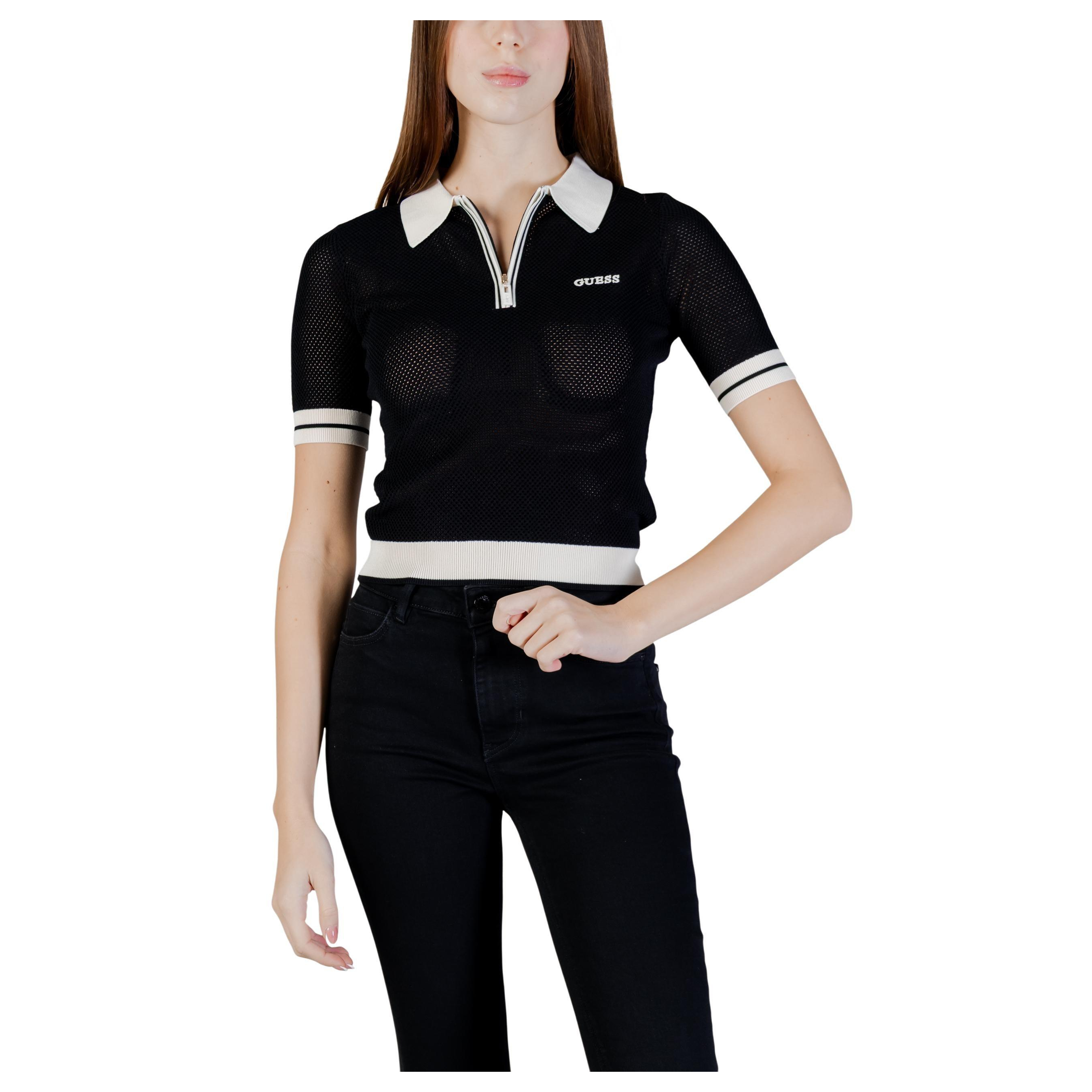 Снимка на Дамска блуза с яка GUESS