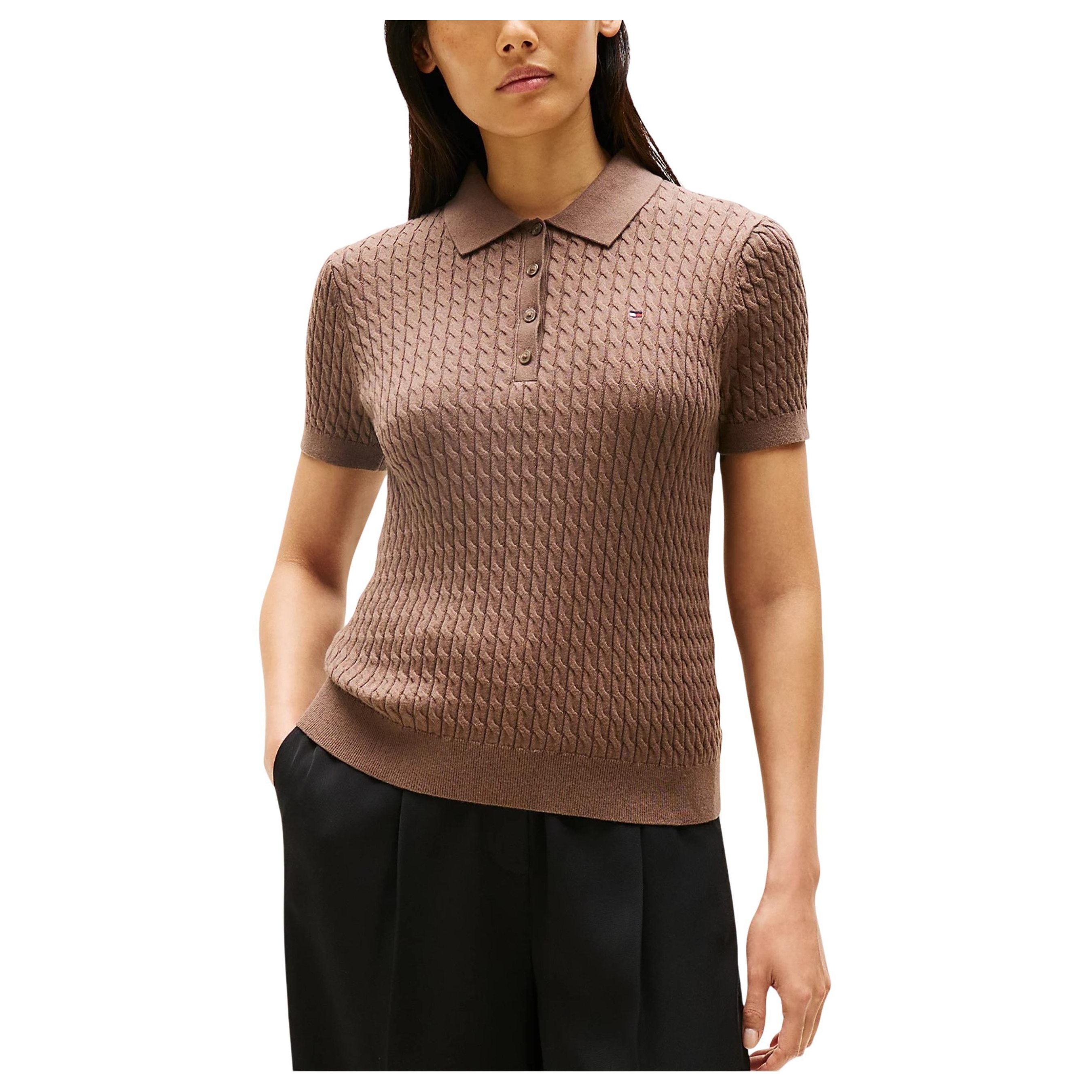 Снимка на Дамска блуза с яка TOMMY HILFIGER