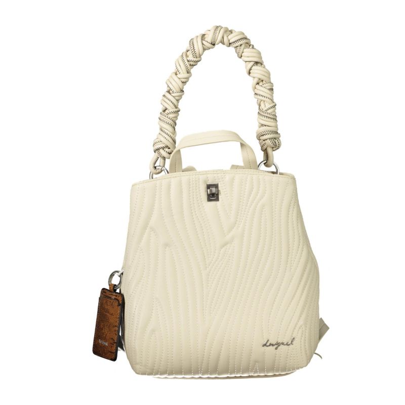 Дамска бяла раница