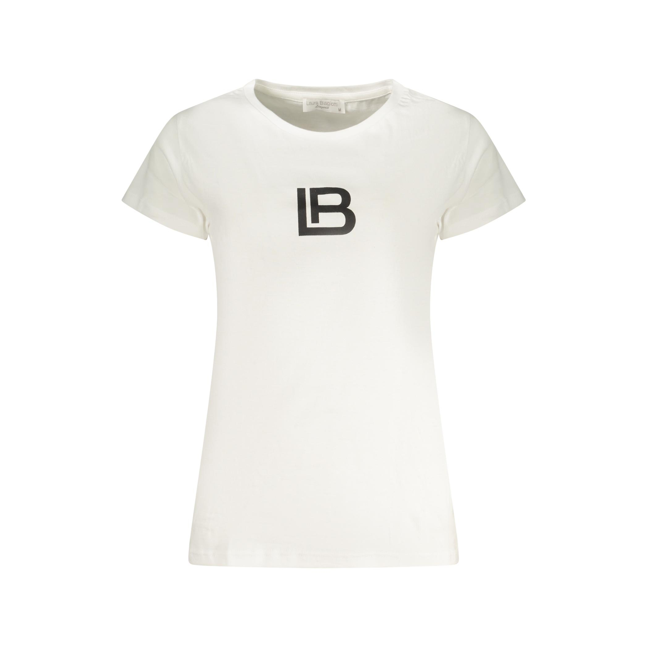 Снимка на Дамска бяла тениска  LAURA BIAGIOTTI