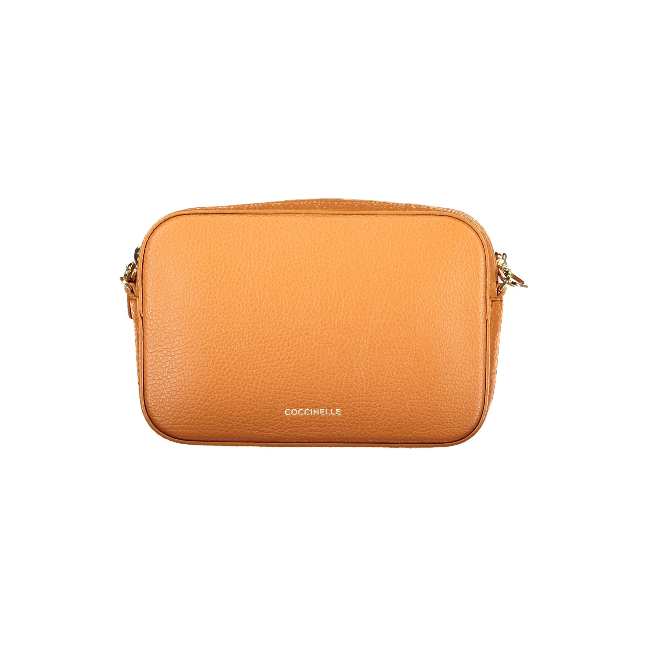 Снимка на Дамска чанта оранжев COCCINELLE