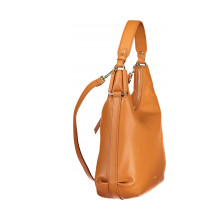 Снимка  на Дамска чанта в оранжев със синьо COCCINELLE 