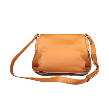 Снимка на Дамска чанта в оранжев със синьо COCCINELLE