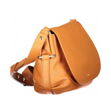 Снимка на Дамска чанта в оранжев със синьо COCCINELLE