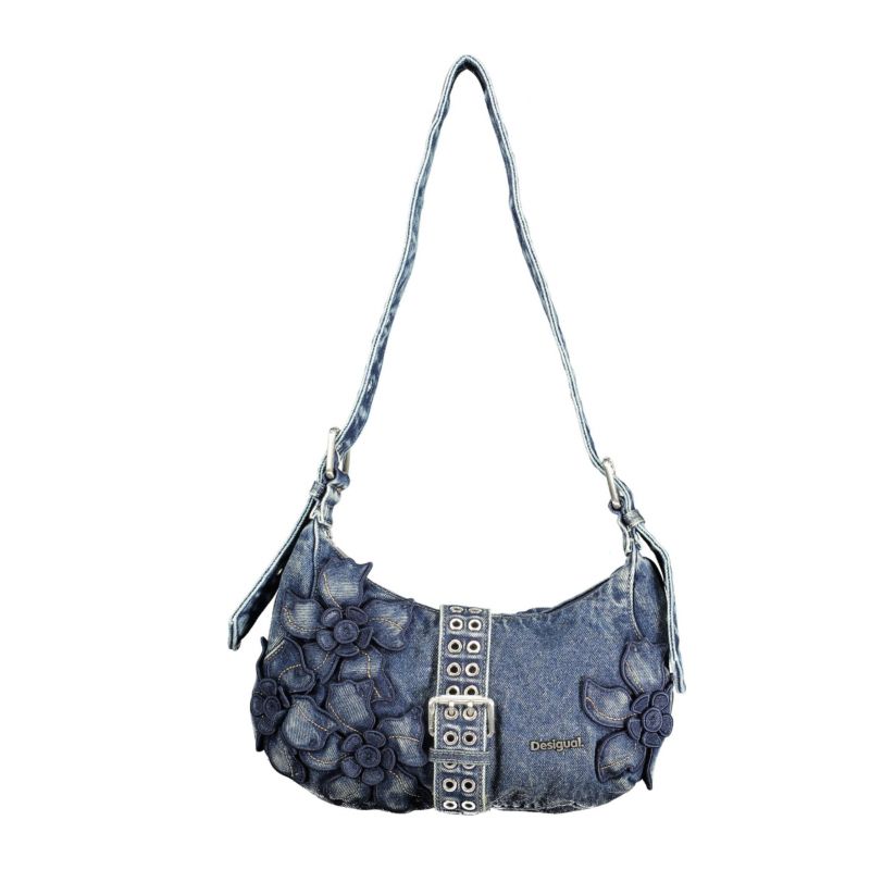 Дамска чанта в синя синя