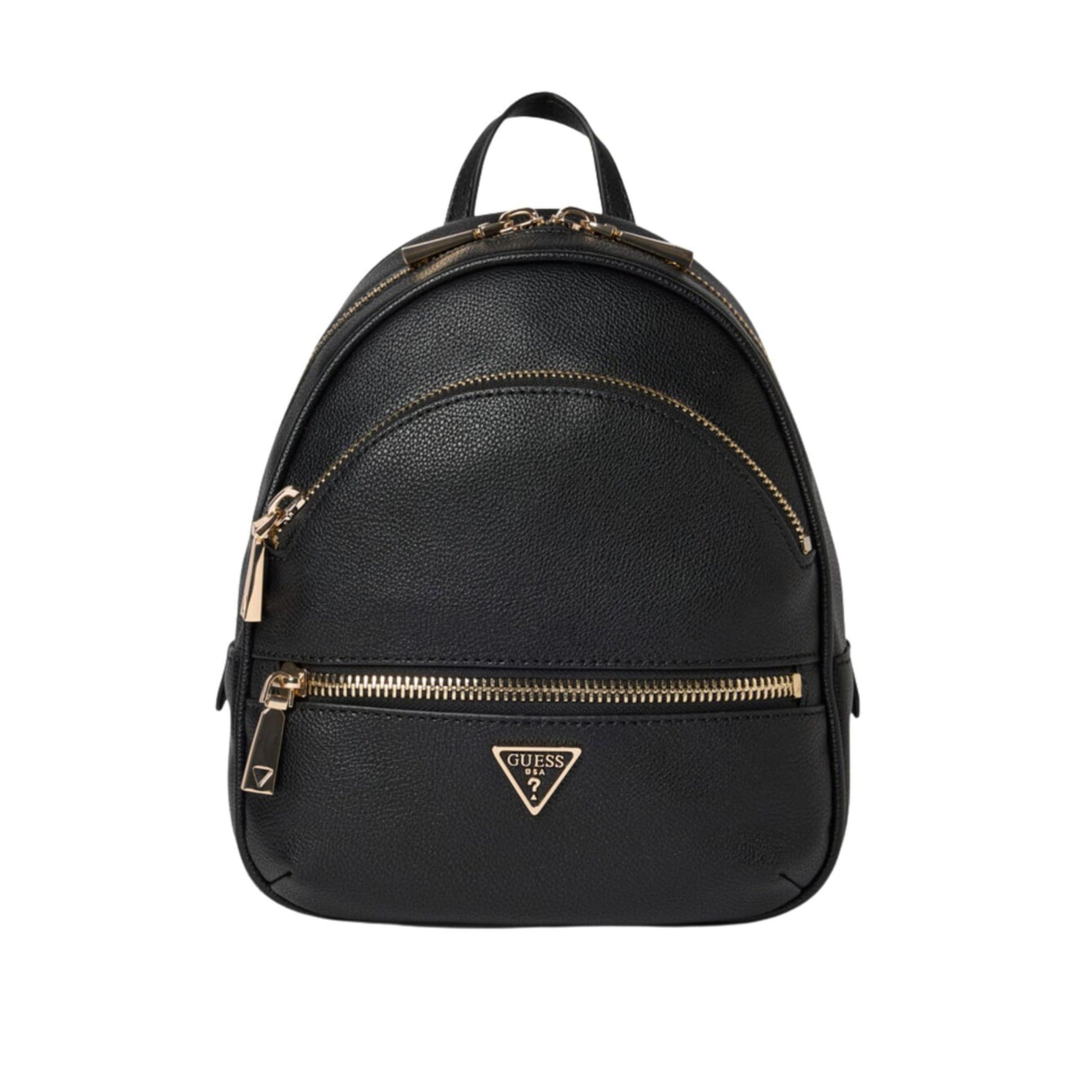 Снимка на Дамска черна раница  jeans GUESS