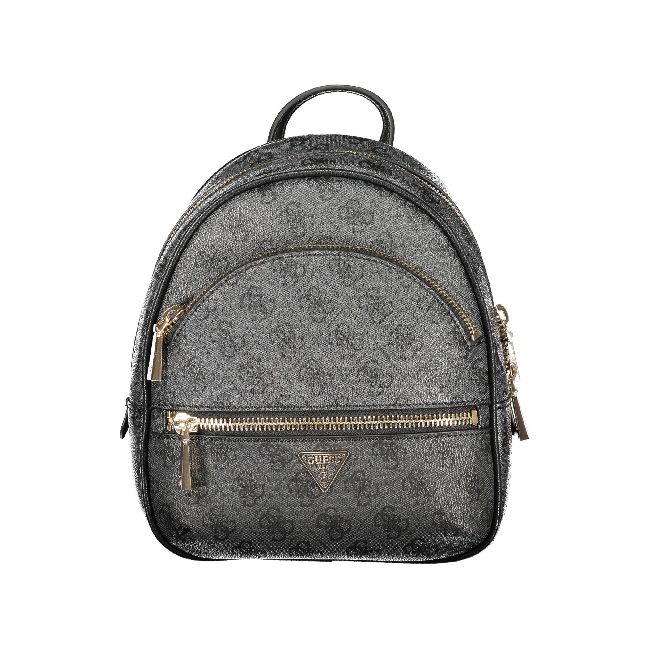 Снимка на Дамска черна раница  jeans GUESS