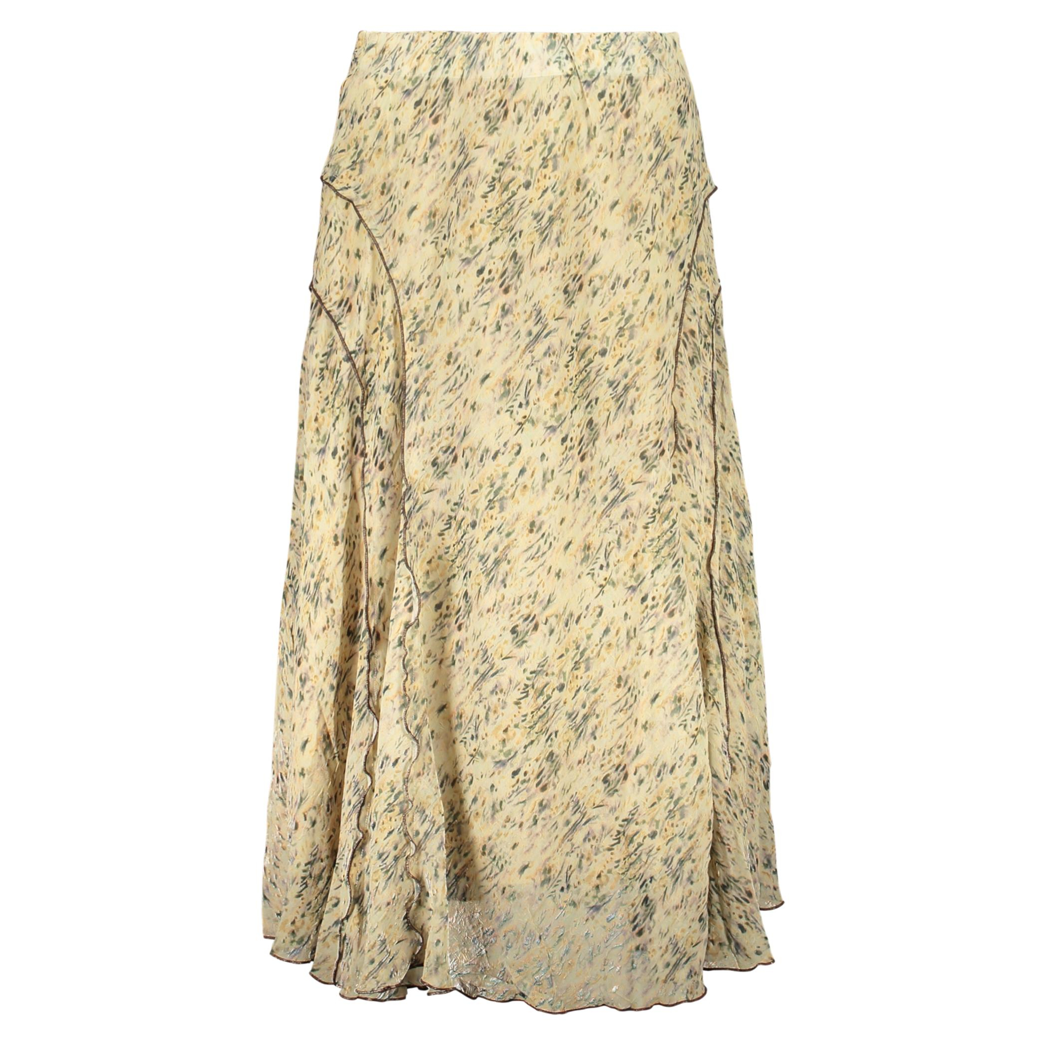 Снимка на Дамска дълга пола бежова DESIGUAL