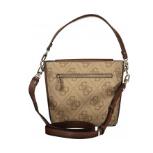 Снимка на Дамска кафява чанта jeans GUESS