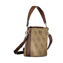 Снимка на Дамска кафява чанта jeans GUESS