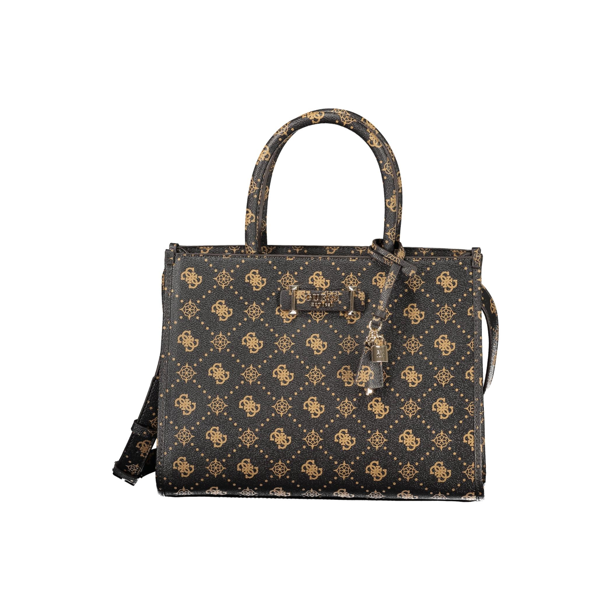 Снимка на Дамска кафява чанта  jeans GUESS